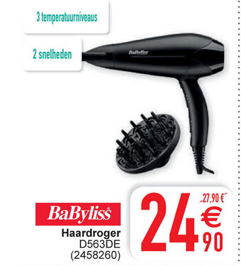 Cora Haardroger D563DE aanbieding