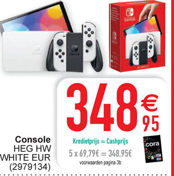 Cora Console HEG HW white eur aanbieding
