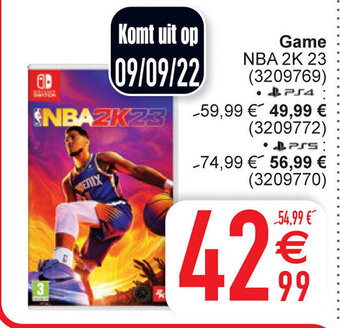 Cora Game aanbieding