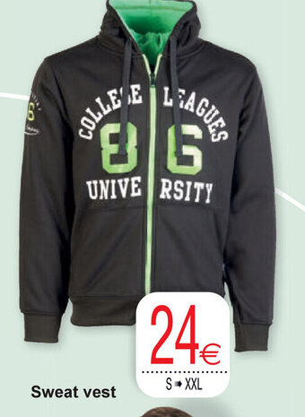Cora Sweat vest aanbieding