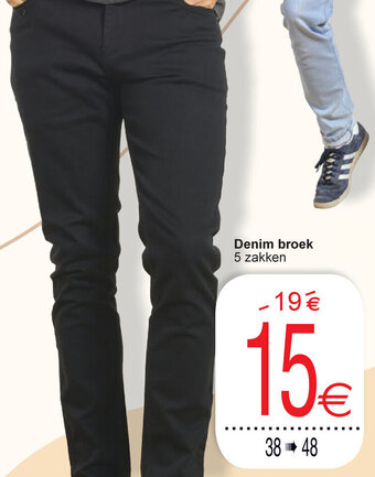 Cora Denim broek 5 zakken aanbieding