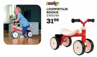 Loopfietsje rookie