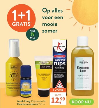 Holland & Barrett Jacob hooy haarlemmerbruin 150 ml aanbieding