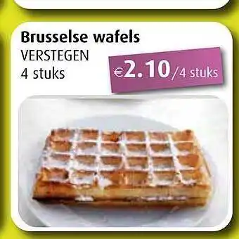 Brusselse wafels verstegen
