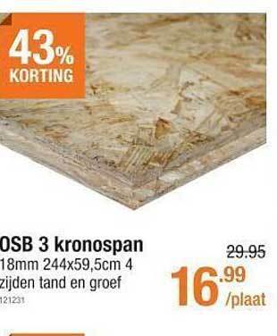 Cevo Osb 3 kronospan aanbieding