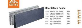 Cevo Boordsteen benor aanbieding
