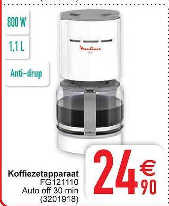 Cora Koffiezetapparaat aanbieding