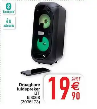 Cora Draagbare luidspreker bt i58268 aanbieding