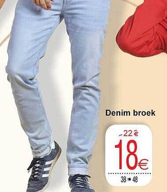 Cora Denim broek aanbieding