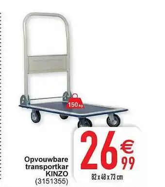 Cora Opvouwbare transportkar kinzo aanbieding