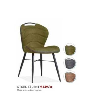Crack Stoel talent aanbieding