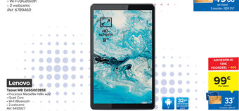 Carrefour Lenovo Tablet M8 ZA5G0038SE aanbieding