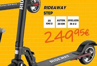 Electro Depot Rideaway step aanbieding