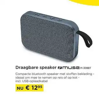 Molecule Draagbare speaker muse aanbieding