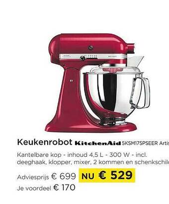 Keukenrobot kitchenaid