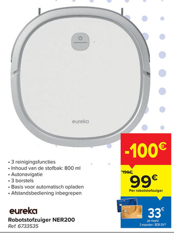 Eureka Robotstofzuiger NER200