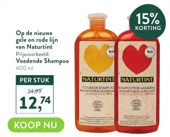 Holland & Barrett Naturtint voedende shampoo 400 ml aanbieding
