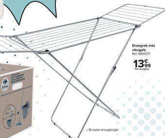 Carrefour Droogrek Met Vleugels aanbieding