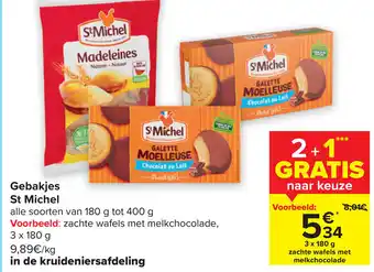 St Michel Gebakjes Alle Soorten van 180g tot 400g