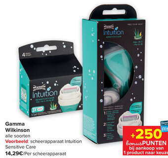Carrefour Gamma Wilkinson Alle Soorten aanbieding