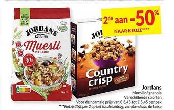 Intermarché Jordans aanbieding