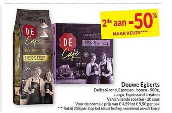 Intermarché Douwe egberts aanbieding