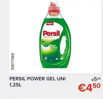 Euroshop Persil power gel uni aanbieding