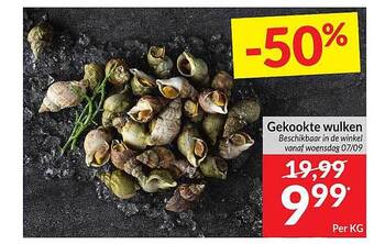 Intermarché Gekookte wulken aanbieding
