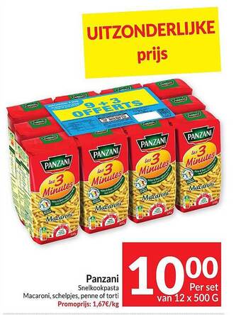 Intermarché Panzani aanbieding