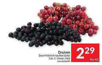Intermarché Druiven aanbieding