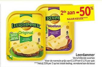 Intermarché Leerdammer aanbieding
