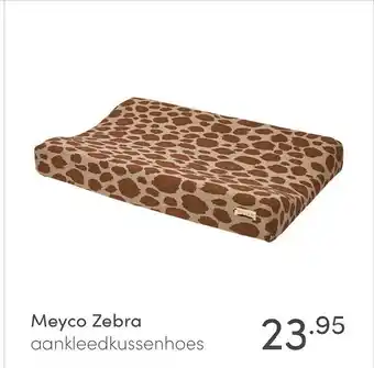 Baby & Tiener Meyco Zebra aankleedkussenhoes aanbieding