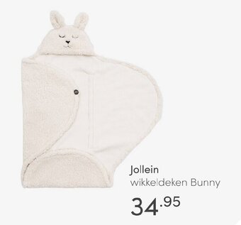 Baby & Tiener Jollein wikkeldeken Bunny aanbieding