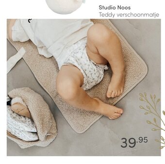 Baby & Tiener Studio Noos Teddy verschoonmatje aanbieding