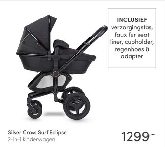 Baby & Tiener Silver Cross Surf Eclipse 2-in-1 kinderwagen aanbieding