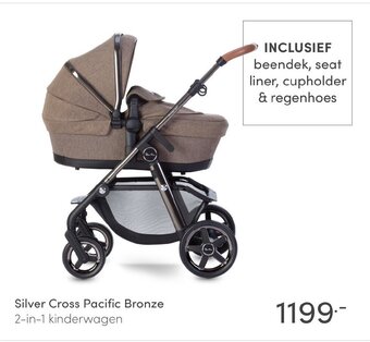 Baby & Tiener Silver Cross Pacific Bronze aanbieding