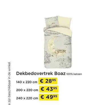 Molecule Dekbedovertrek boaz aanbieding
