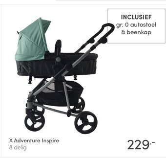 Baby & Tiener X Adventure Inspire aanbieding