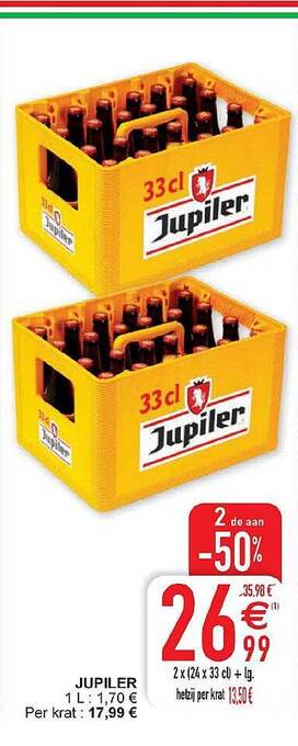Cora Jupiler aanbieding