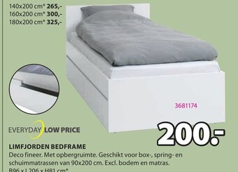 Jysk Limfjorden Bedframe aanbieding