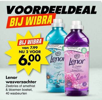 Wibra Lenor wasverzachter aanbieding
