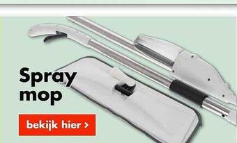 Wibra Spray mop aanbieding