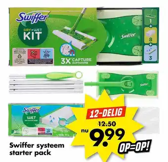 Wibra Swiffer systeem starter pack aanbieding