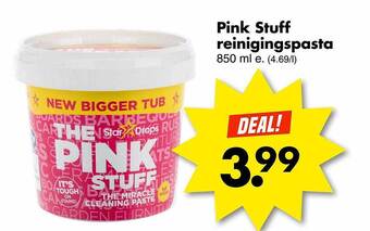 Wibra Pink stuff reinigingspasta aanbieding