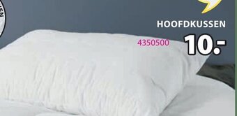 Jysk Hoofdkussen aanbieding
