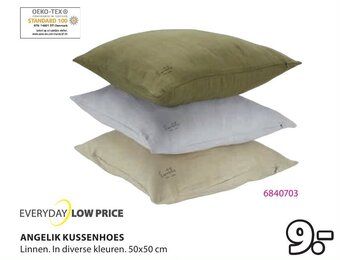 Jysk Angelik Kussenhoes aanbieding