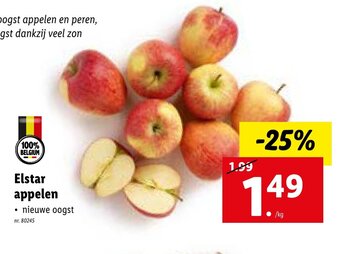Lidl Elstar Appelen aanbieding