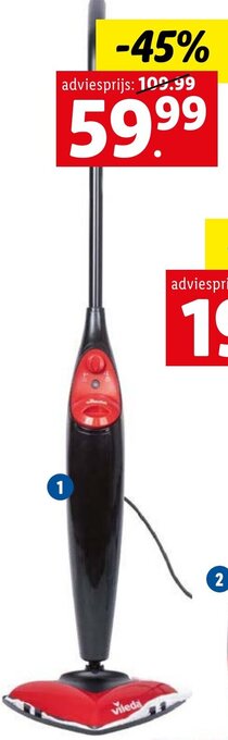 Lidl Vileda Stoomreiniger Steam aanbieding