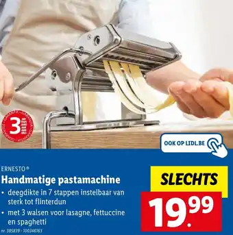 Ernesto Handmatige Pastamachine