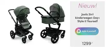 Baby & Tiener Joolz 2in1 kinderwagen Day+ Stylr it Yourself aanbieding